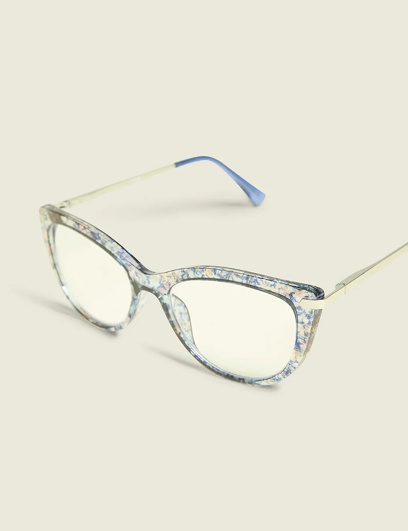Floral Cateye Reading Glasses