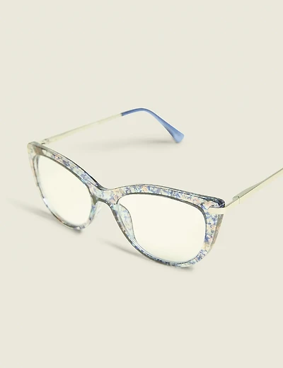 Floral Cateye Reading Glasses