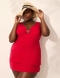 Underwire O-Ring Tankini Top