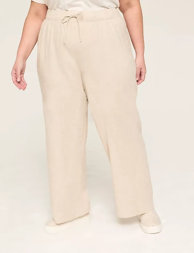 Linen Wide Leg Pant