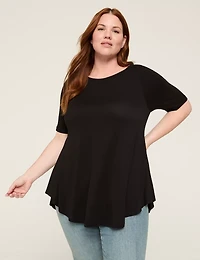 Max Swing Perfect Sleeve Boatneck Tee