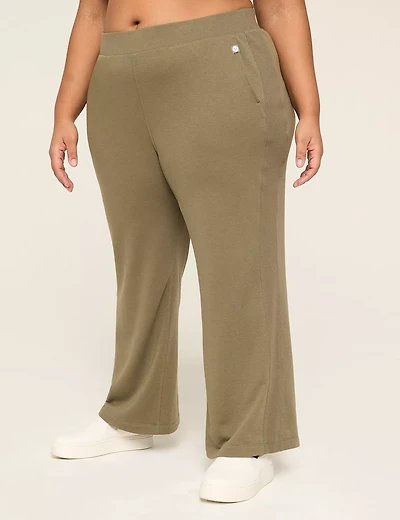 LIVI French Terry Relaxed Straight Pant