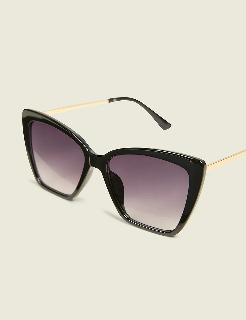 Black Cateye Sunglasses