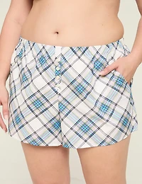 Cotton Poplin Boxer Short
