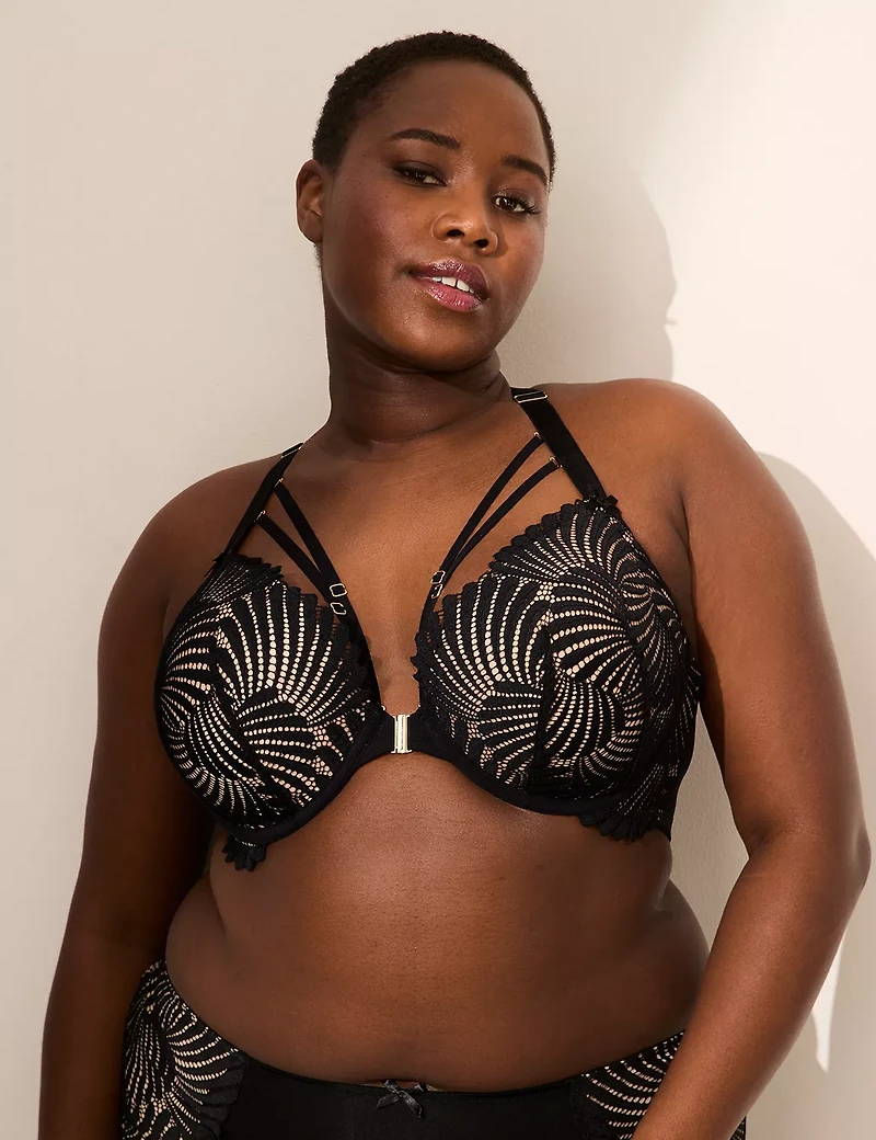 Front-Close Boost Plunge Bra