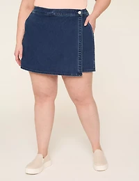 360 Flex Signature Fit Denim Skort
