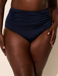 Ruched-Side Swim Brief