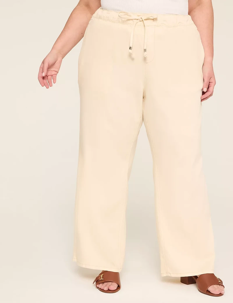 Pull-On Fit Lightweight Denim Relaxed Straight Jean