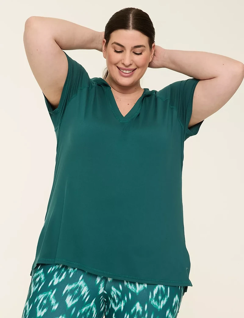 LIVI Soft Short-Sleeve Hoodie