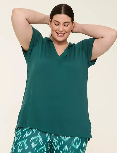 LIVI Soft Short-Sleeve Hoodie