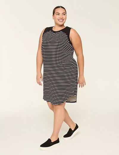 LIVI Journey Sleeveless Crew-Neck Dress