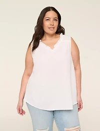 Notch-Neck Popover Tank