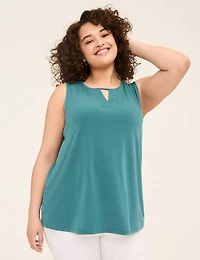 Notch-Neck Cutout-Detail Tank