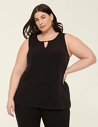 Notch-Neck Cutout-Detail Tank