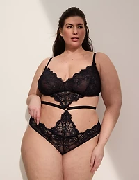 No-Wire Open-Back Playsuit