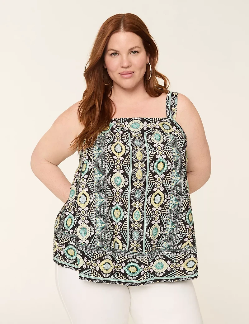 Square-Neck Popover Tank