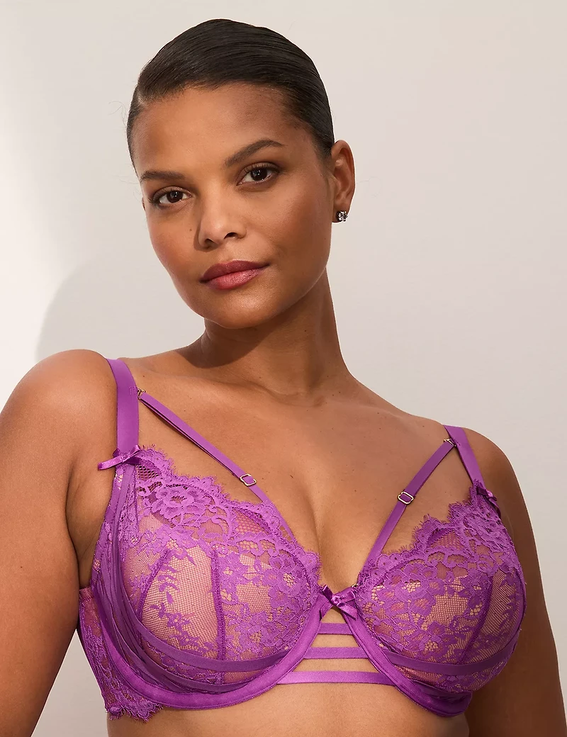French Balconette Bra