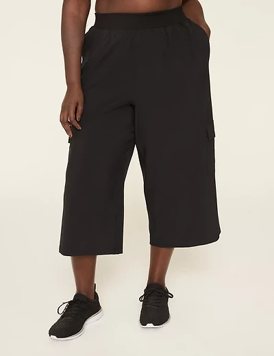 LIVI Stretch Woven Capri Cargo Pant
