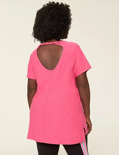 LIVI Soft Twist-Back Tunic