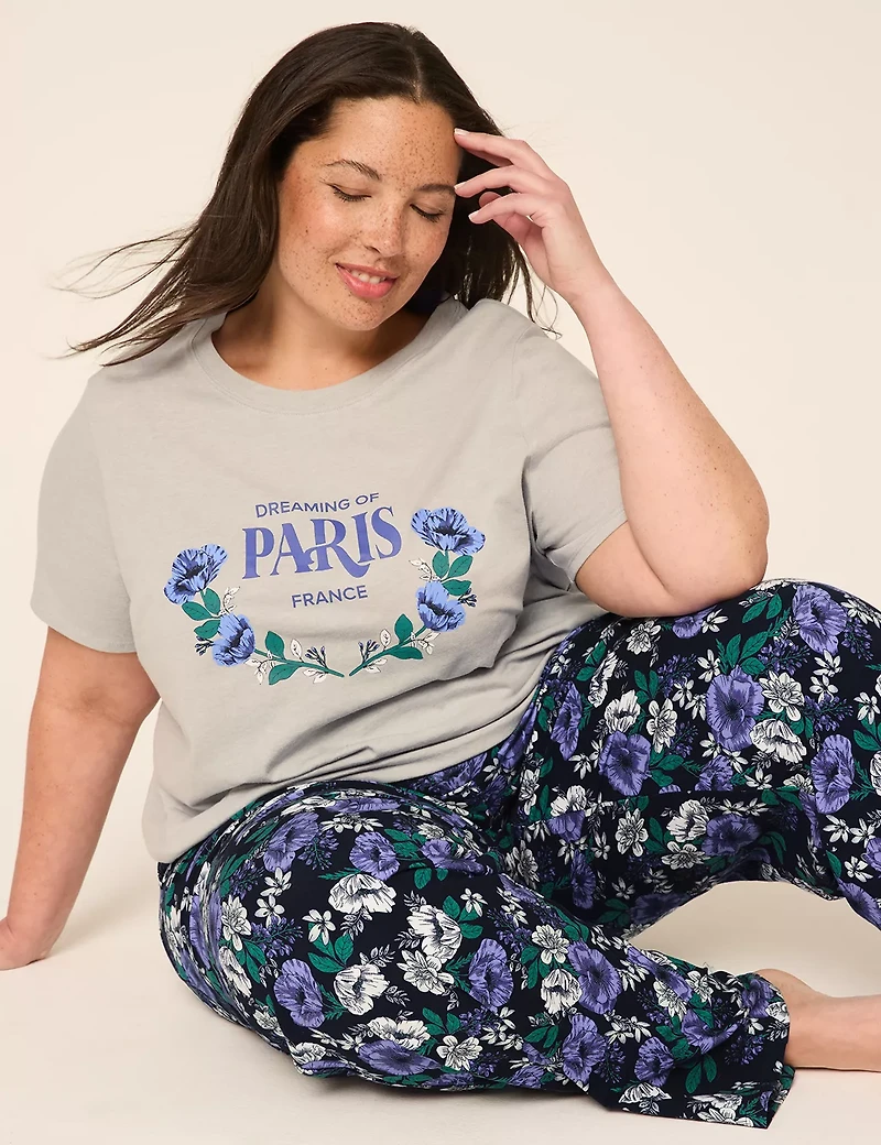 Pj Set Lane Bryant Pajama Shorts Sleepwear Lane Bryant Sweat Suits