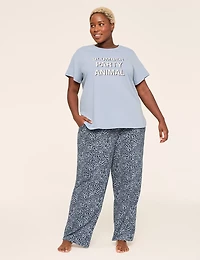 Comfy Cotton Tee & Pant PJ Set