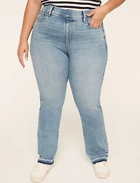 Tighter Tummy Fit Pull-On High-Rise Straight Jean