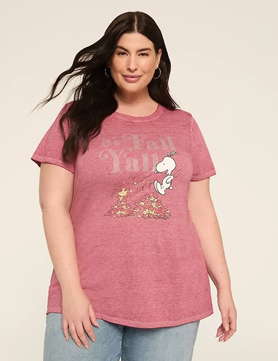 Embellished Snoopy It's Fall Yall Graphic Tee