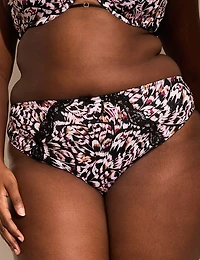 Lace-Trim French Cut Brief