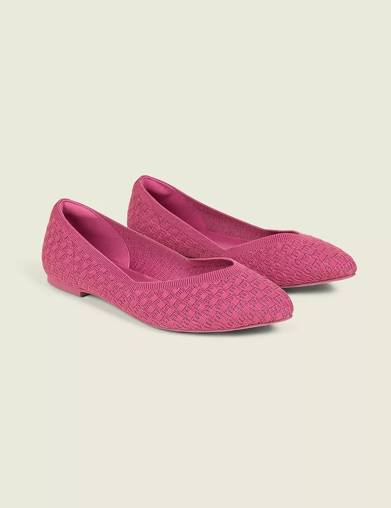 Dream Cloud Stretch Knit Ballet Flat
