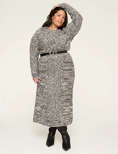 Cable Knit Pullover Sweater