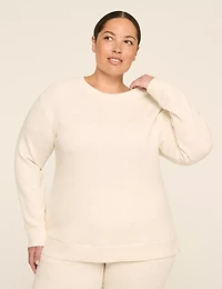 LIVI Speckled Journey Crew-Neck Sweatshirt