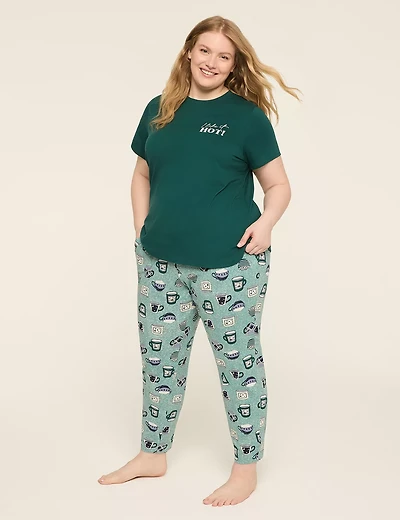 Comfy Cotton Tee & Pant PJ Set