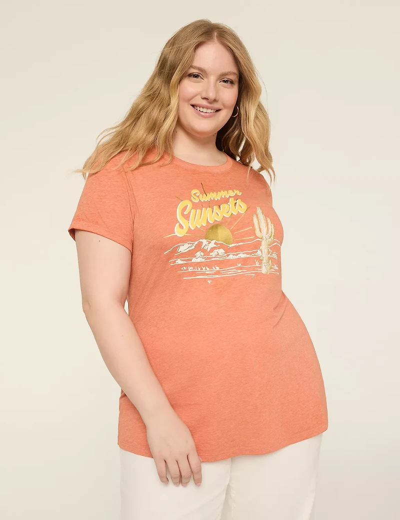 Summer Sunset Graphic Tee