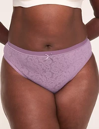 Stretch Lace Thong Panty