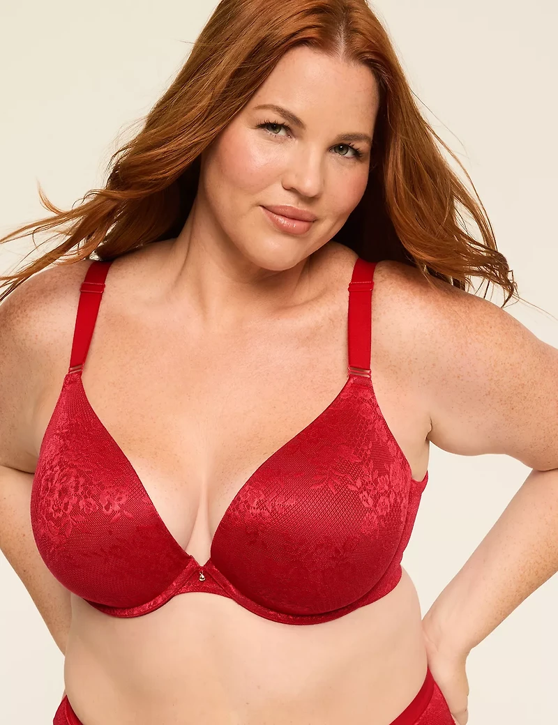 Invisible Backsmoother Lace Boost Plunge Bra