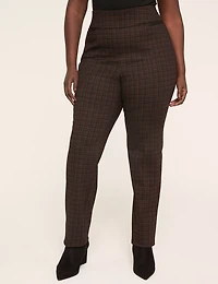 Ponte Pull-On Straight Leg Pant