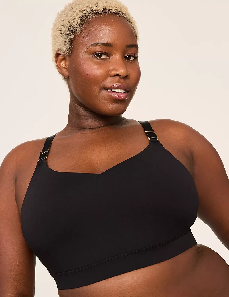 Seamless V-Neck Bralette