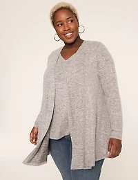 Sparkle Open-Front Fit & Flare Overpiece