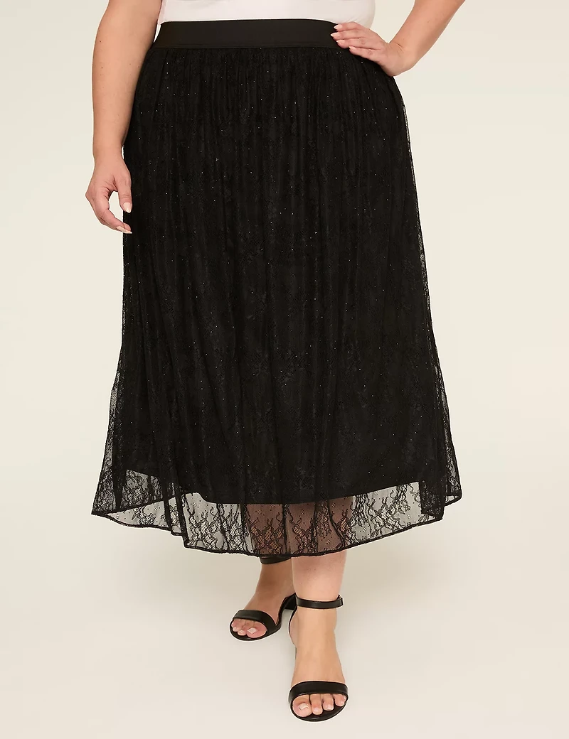 Lace Maxi Skirt