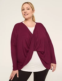 LIVI 3-Way Convertible Twist Soft Spun Overpiece