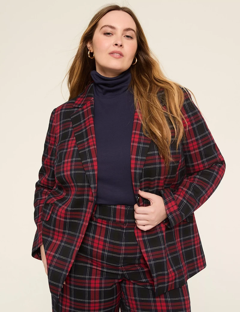 Perfect Drape One-Button Blazer