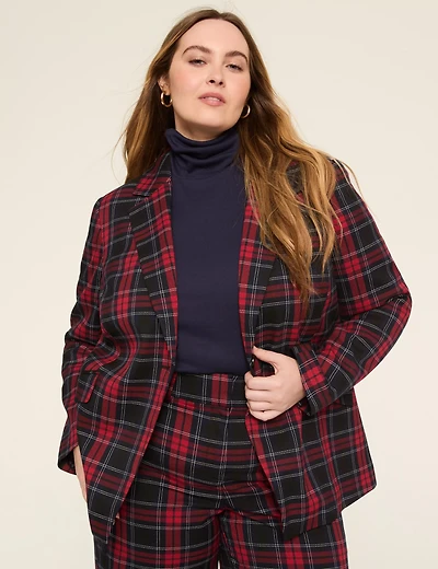 Perfect Drape One-Button Blazer