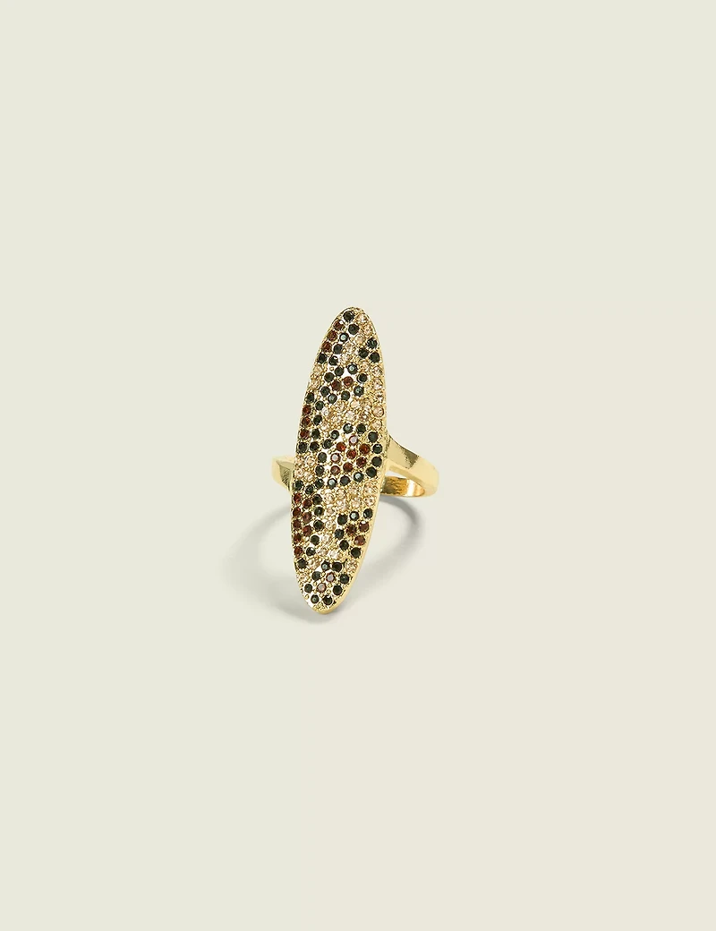 Cheetah Print Ring
