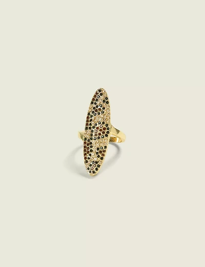 Cheetah Print Ring