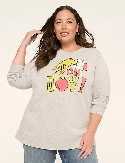 Grinch Oh Joy Graphic Sweatshirt