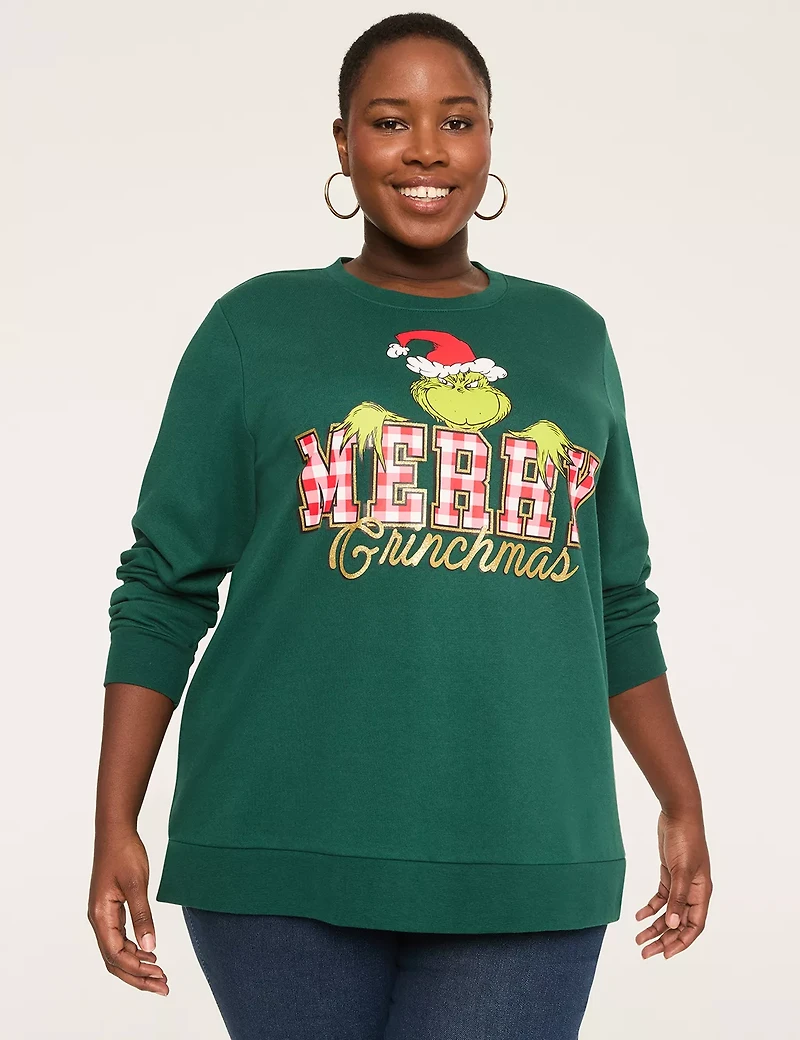 Grinch Merry Christmas Graphic Tee