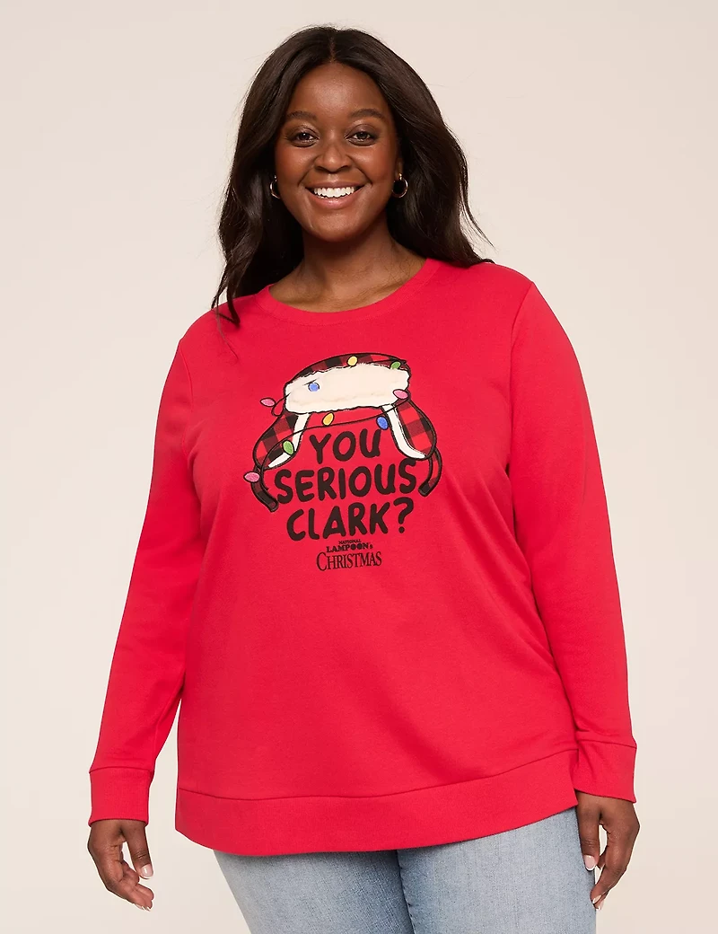 You Serious Clark Graphic Sweatshirt