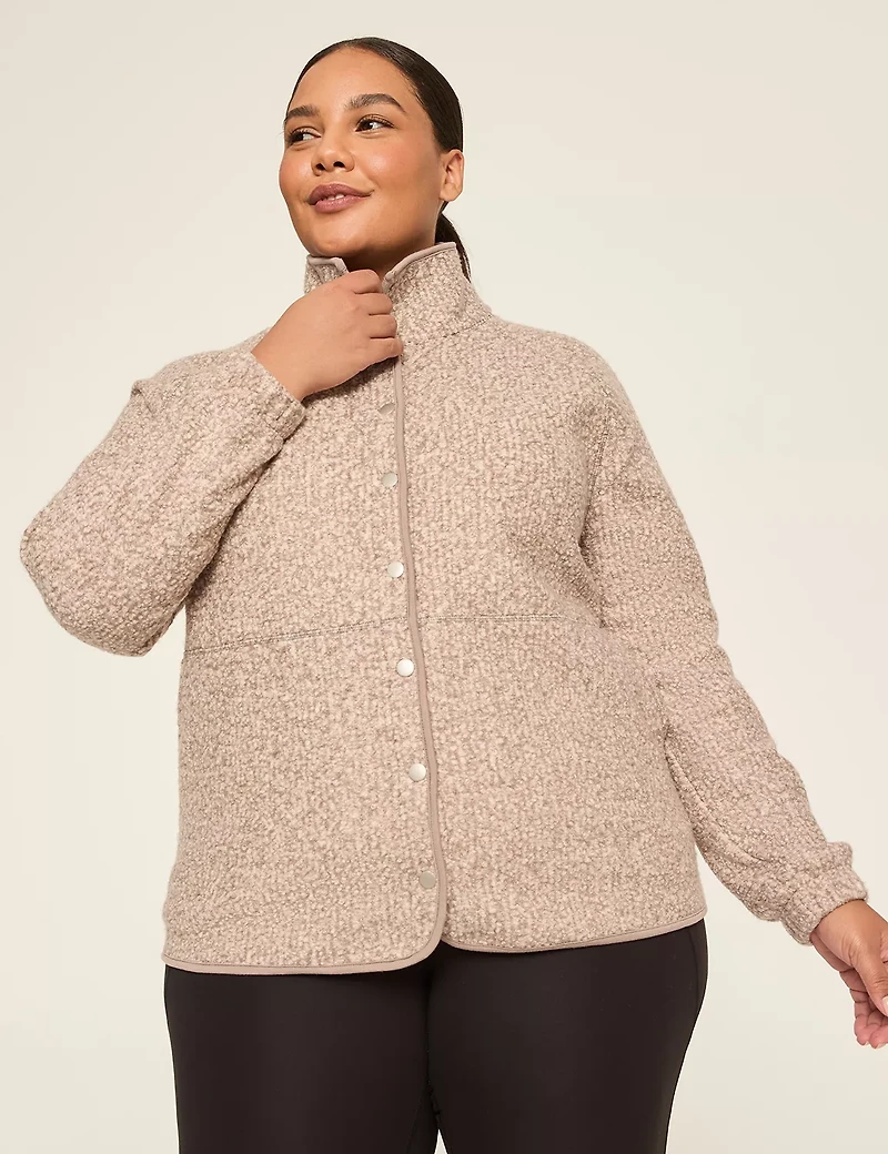 LIVI Sherpa Snap-Front Jacket