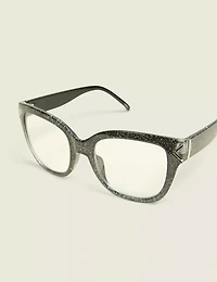 Glitter Square Reading Glasses