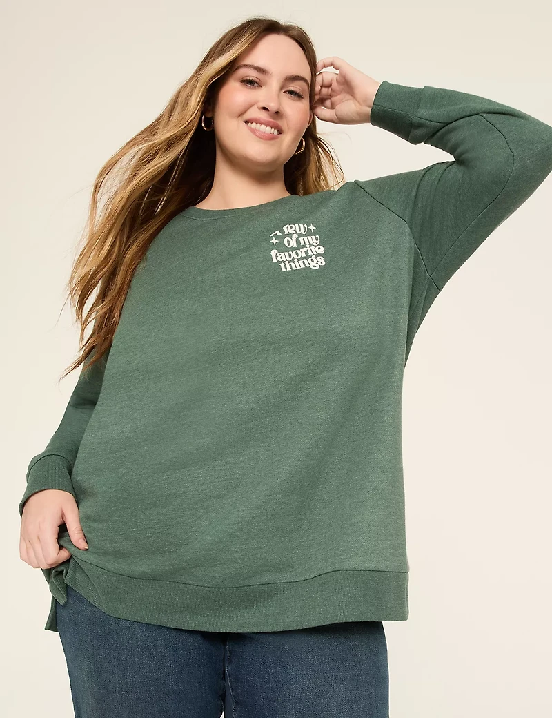 A Few of My Favorite Things From & Back Graphic Sweatshirt